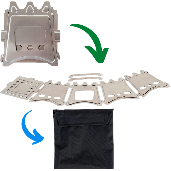 BonFire™- Deployable Fuel Free Camping Stove