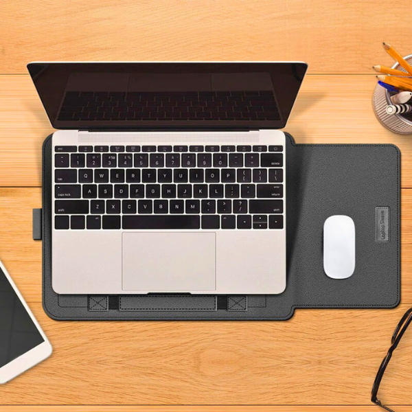 Deskfriend™- 3 In 1 Laptop Sleeve Workstation