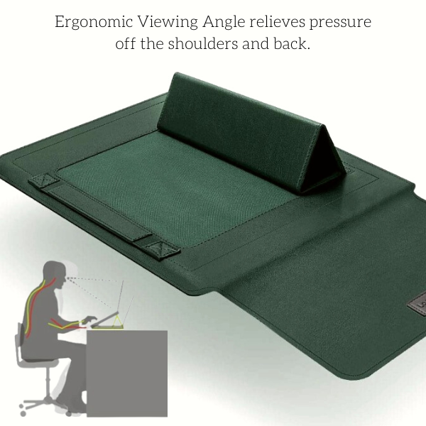 Deskfriend™- 3 In 1 Laptop Sleeve Workstation