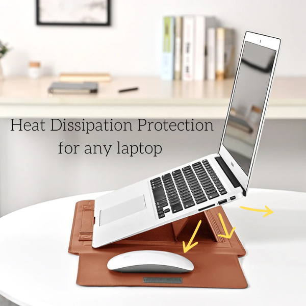 Deskfriend™- 3 In 1 Laptop Sleeve Workstation