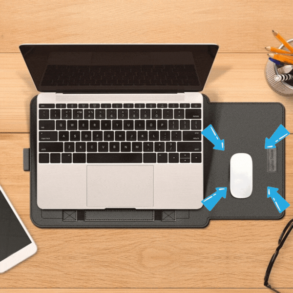 Deskfriend™- 3 In 1 Laptop Sleeve Workstation