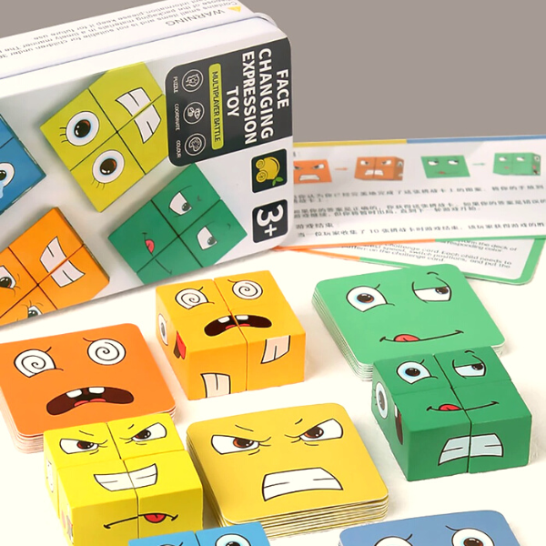 FaceMeUp™ - Interactive Expression Puzzle Game