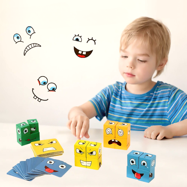 FaceMeUp™ - Interactive Expression Puzzle Game