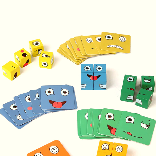 FaceMeUp™ - Interactive Expression Puzzle Game