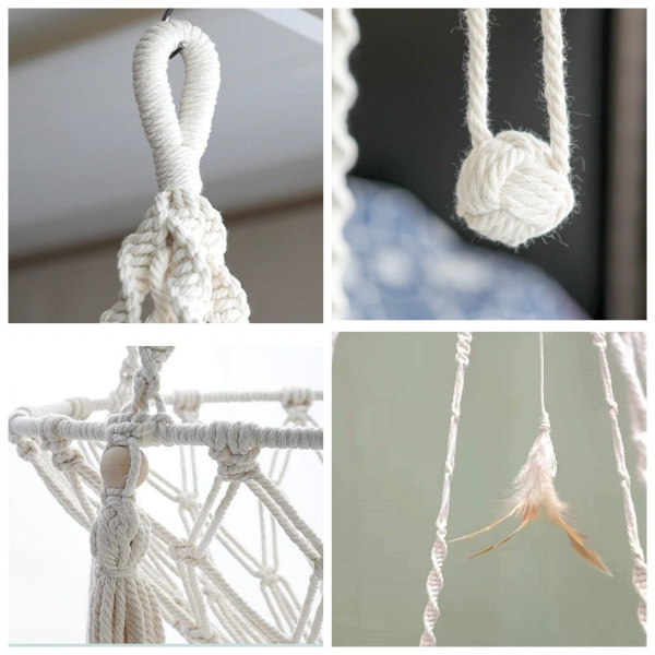 PawFlow™- Hanging Macrame Cat Bed